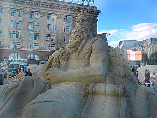 Фоторепортаж - Песочный город в Харькове